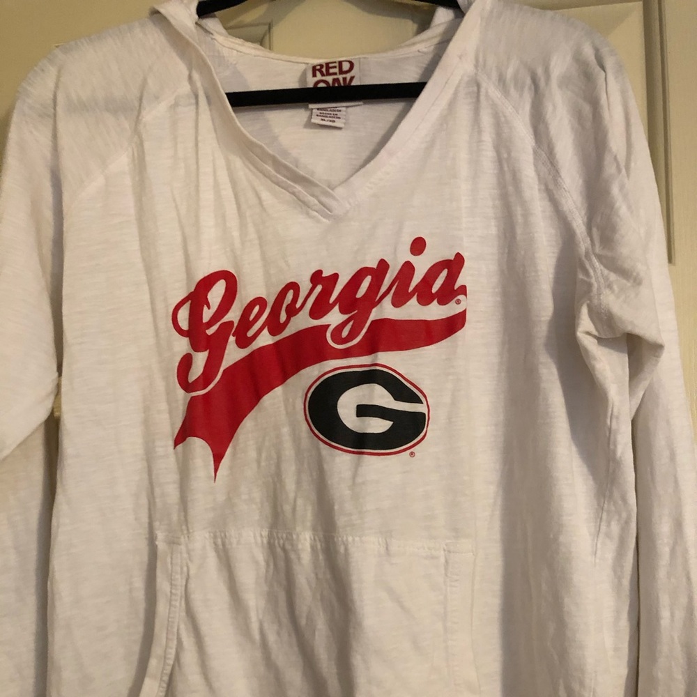 Georgia Bulldogs Red Oak Hoodie